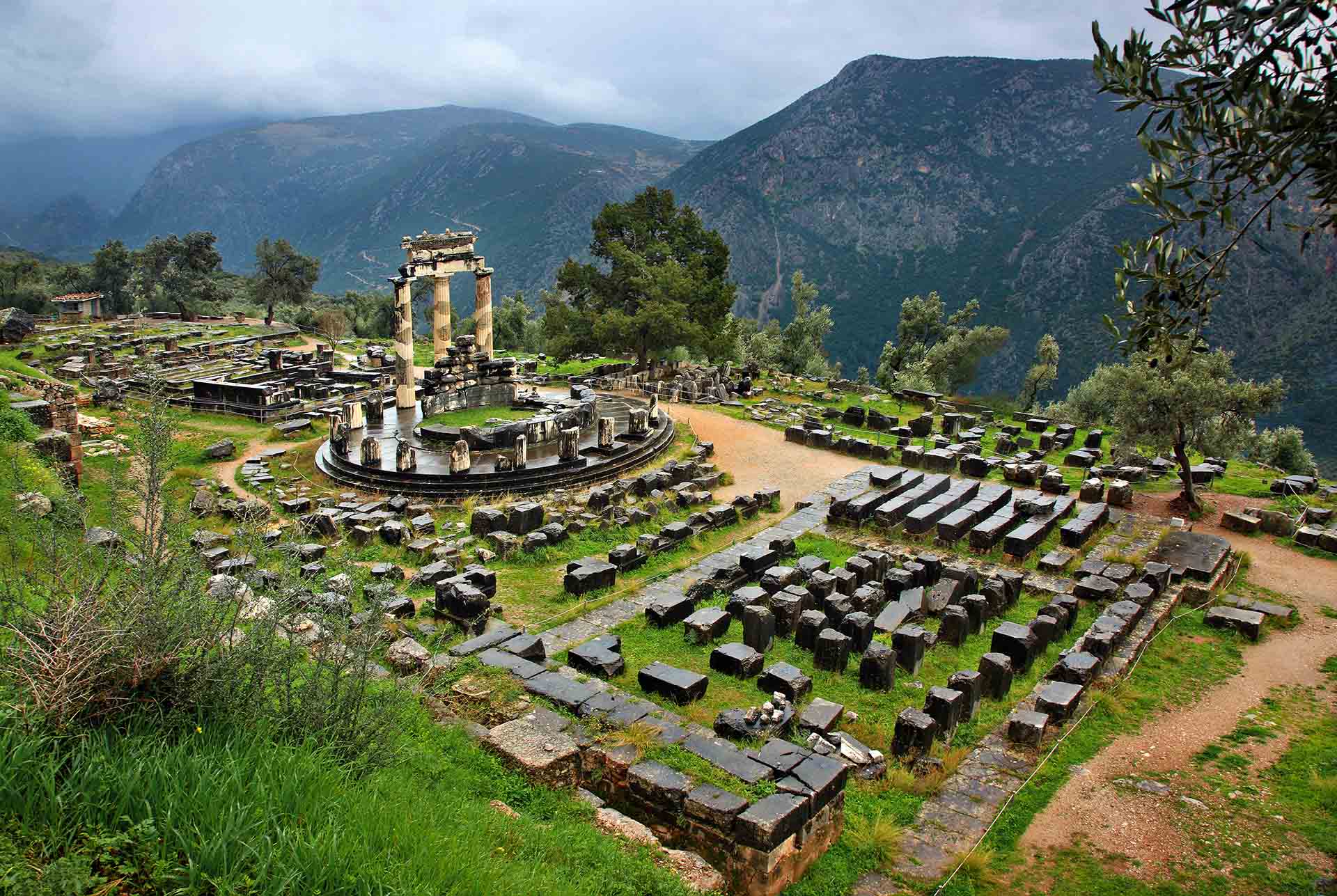 The Tholos at the Sanctuary of Athena Pronaia